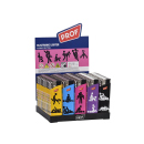 Elektrofeuerzeuge "KAMA SUTRA", 5-fach sortiert; 50er Display