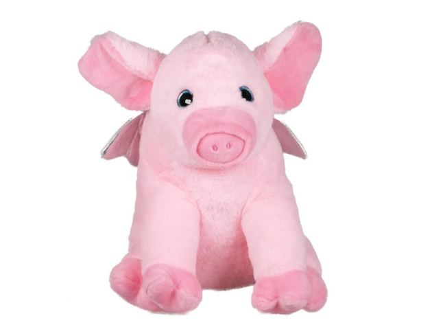 Plüsch Schwein "Engel", Höhe 18cm, einzeln