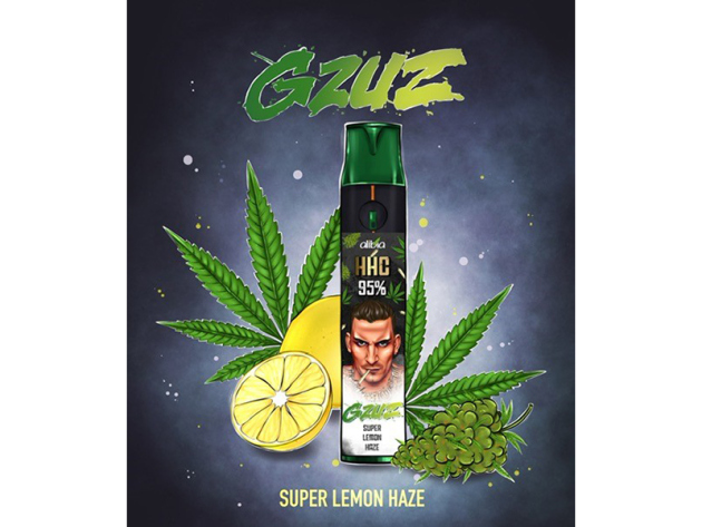 GZUZ 300 - Super Lemon Haze  (Zitrone) - Einweg E-Shisha - HHC 95 %