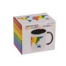 Becher, Colorful World, ca. 8 x 8 x 9,5 cm, Steingut, einzeln