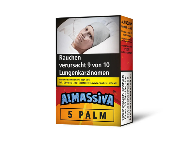 Al Massiva Tobacco - 5 Palm (Blaubeere, Maracuja, Mango, Erdbeere) - 25g