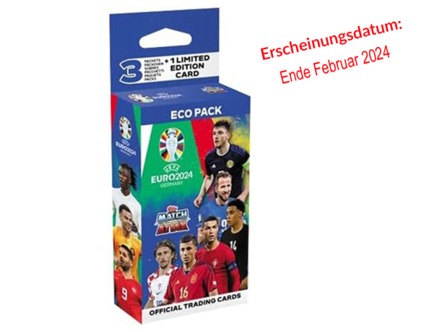 Topps UEFA Euro 2024 - Match Attax - Blister Trading Cards; einzeln