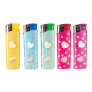 Rod Lighters Mini "Glitzer Diamant" 24p display