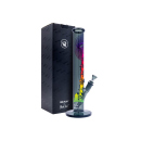 Glasbong "Ufo Gradient" Black Leaf, Höhe 40cm; Ø 5,1cm; Schliff 18,8mm