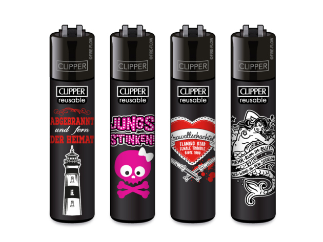 Clipper Large NEON LEAVES#2, 48 Display