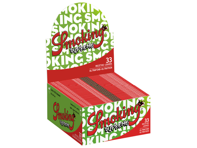 Smoking King Size Supreme 50 Hefte je 33 Blatt