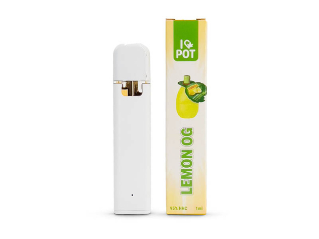 I love Pot - Lemon OG (Zitrone) - E-Shisha - 400 Züge - HHC 95 %