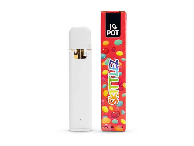 I love Pot - Skittlez (Zitrone, Limette, Orange, Erdbeere und Traube) - E-Shisha - 400 Züge - HHC 95 %