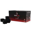 BLACKCOCO Cubes 27+ BOX; Premium Shisha Kohle aus Kokosnuss, 1 Kg