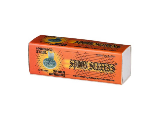 Einhängesiebe Stahl Orange, Ø 15 mm, 12er Schachtel