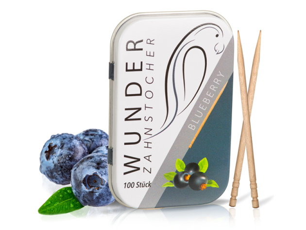 Wunder Zahnstocher - BLUEBERRY (Blaubeere)