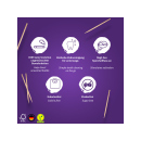 Wunder Zahnstocher - GRAPE-MINT (Traube, Minze)