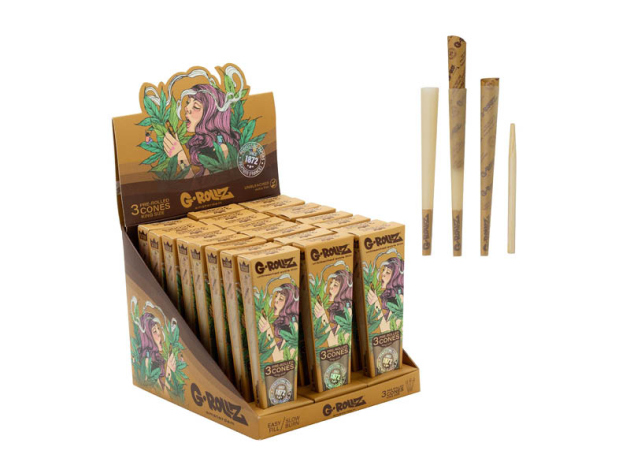 G-ROLLZ "Colossal Dream" ungebleicht - KS Cones (3x24 Cones)