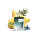 ELFBAR Crystal CR 600 - "Pineapple Blueberry Kiwi" (Ananas, Heidelbeere) - E-Shisha - 20 mg - ca. 600 Züge