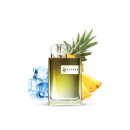 ELFBAR Crystal CR 600 - "Pineapple Ice" (Ananas) - E-Shisha - 20 mg - ca. 600 Züge
