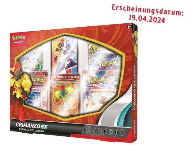 Pokémon - EX Premium Kollektion - Crimanzo ex