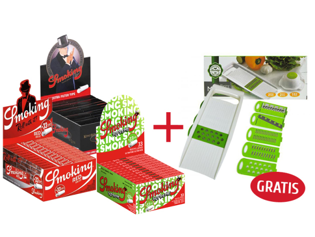 3 verschiedene Smoking Displays + Multi-Reibe GRATIS