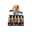 Elektrofeuerzeuge "SIX PACK", 5-fach sortiert; 50er Display