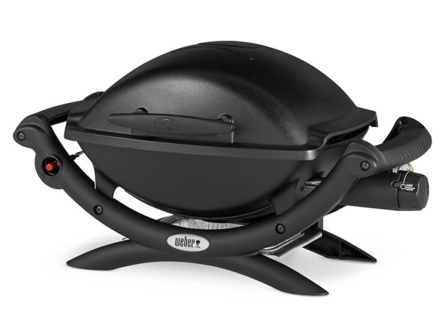 Weber Q1000 Gasgrill, 43 x 32 cm, Schwarz, UVP: 269,00 Euro