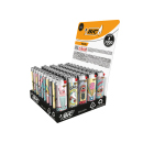 BIC Maxi J26 Reibrad Feuerzeuge "Retro Diner", 50er Display