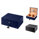 Humidor Caseti &quot;Paris&quot; Set; dunkelblau,...