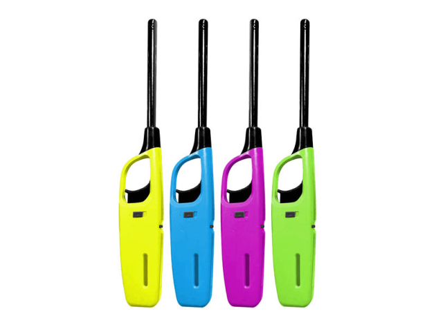 Stabfeuerzeug BBQ "Fun Mix" 27,5cm, bunt, 24er Display