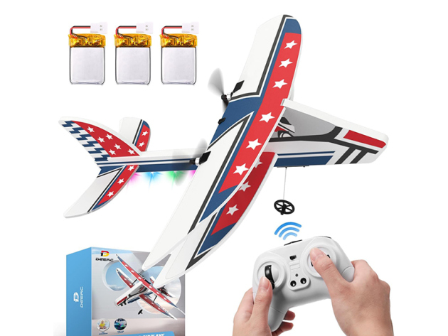 Flugzeug- ferngesteuert / mit Fernbedienung, UVP: 39,99 Euro
