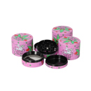 Grinder "Bunny" Metall Pink 4-tlg; Ø 5mm; einzeln