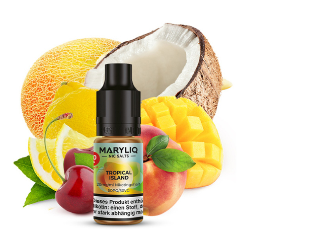 Lost Mary MARYLIQ - Tropical Island (tropische Früchte) - Liquid - 20 mg/ml - 10 ml