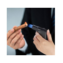 Metallfeuerzeuge "Prague" 4er Jet-Flame, 2er Display