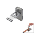 Zigarrenfeuerzeug "Andorre", Doppelte blaue Flamme, mit Zigarrenschneider