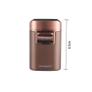 Zigarrenfeuerzeug "Monaco", 4er blaue Flamme, mit Zigarrenablage