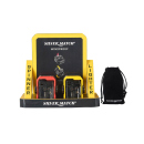 Sturm-, Zigarrenfeuerzeuge "Reykjavik", rote Jet-Flame, 4er Display