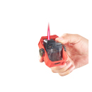 Sturm-, Zigarrenfeuerzeuge "Reykjavik", rote Jet-Flame, 4er Display