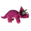 Plüsch Dino Triceratops mit Glitzeraugen, ca. 30cm,...