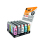 BIC Mini J25 Reibrad Feuerzeuge "Message", 50er Display