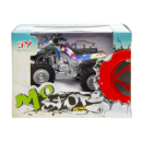 Toy Cars "Motorrad" different colours (White, Red, Blue, Yellow), 12p Display