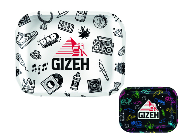 Gizeh Metall Drehunterlage "Comic" Mix S, 14x18 cm, einzeln