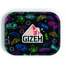 Gizeh Metall Drehunterlage "Comic" Mix S, 14x18 cm, einzeln