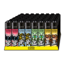 Clipper Large NEON LEAVES#2, 48 Display