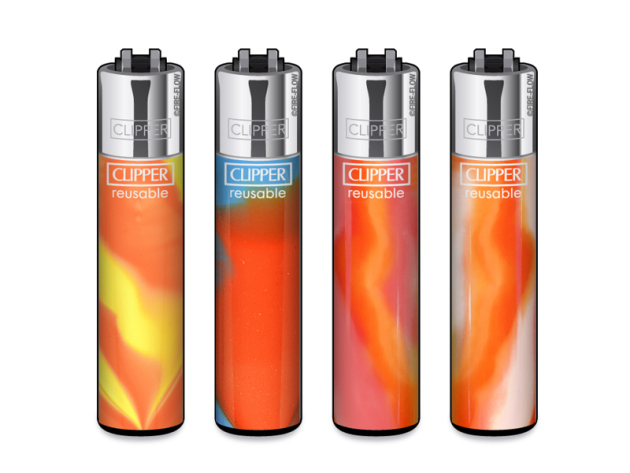 Clipper Large NEON LEAVES#2, 48 Display