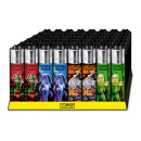 Clipper Large NEON LEAVES#2, 48 Display