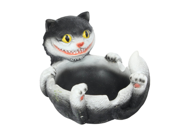 Aschenbecher "Cat" Keramik, Ø 9,0cm, einzeln