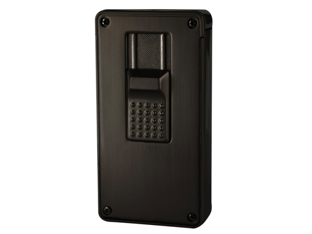 Sturmfeuerzeug "Formula Crocodile Blaze" schwarz, Doppel-Jet-Flame