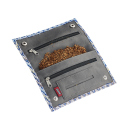 Tabakbeutel "Colorful Waves Pattern"; 3-fach sortiert, 12er Display