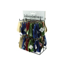 Schlüsselschilder Filz, 4 Farben + 8 Sprüche, 14x3cm, 100er Display