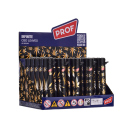 Reibradfeuerzeug "CBD Leaves"; 5-fach sortiert; 25er Display