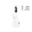 Glasbong "Monkey" transp; Höhe 30 cm; Ø 3,6 cm; Schliff 14,5