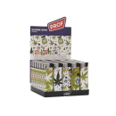 Elektrofeuerzeuge "LEAVES ELECT", 5-fach sortiert, 50er Display