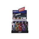 Elektrofeuerzeuge "RACING CARS", 5-fach sortiert, 50er Display